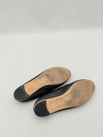 GUCCI Scrunch Black Size EU 37 Ballet Flats