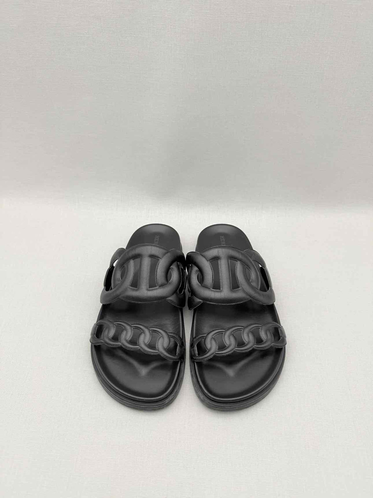 HERMES Extra Black Size EU 38 Sandals
