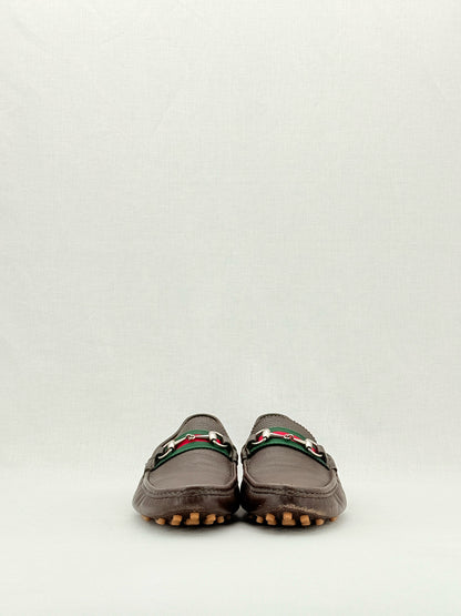 GUCCI Horsebit Brown Size EU 11.5 Loafers