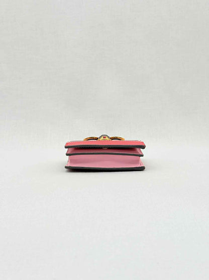 GUCCI Pink Multicolor Compact Wallet