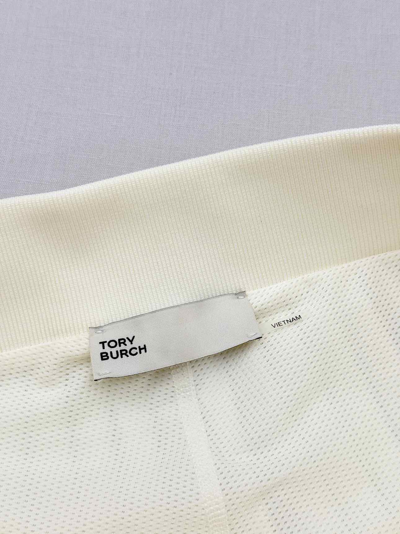TORY BURCH Cream Size Medium Mini Skirt