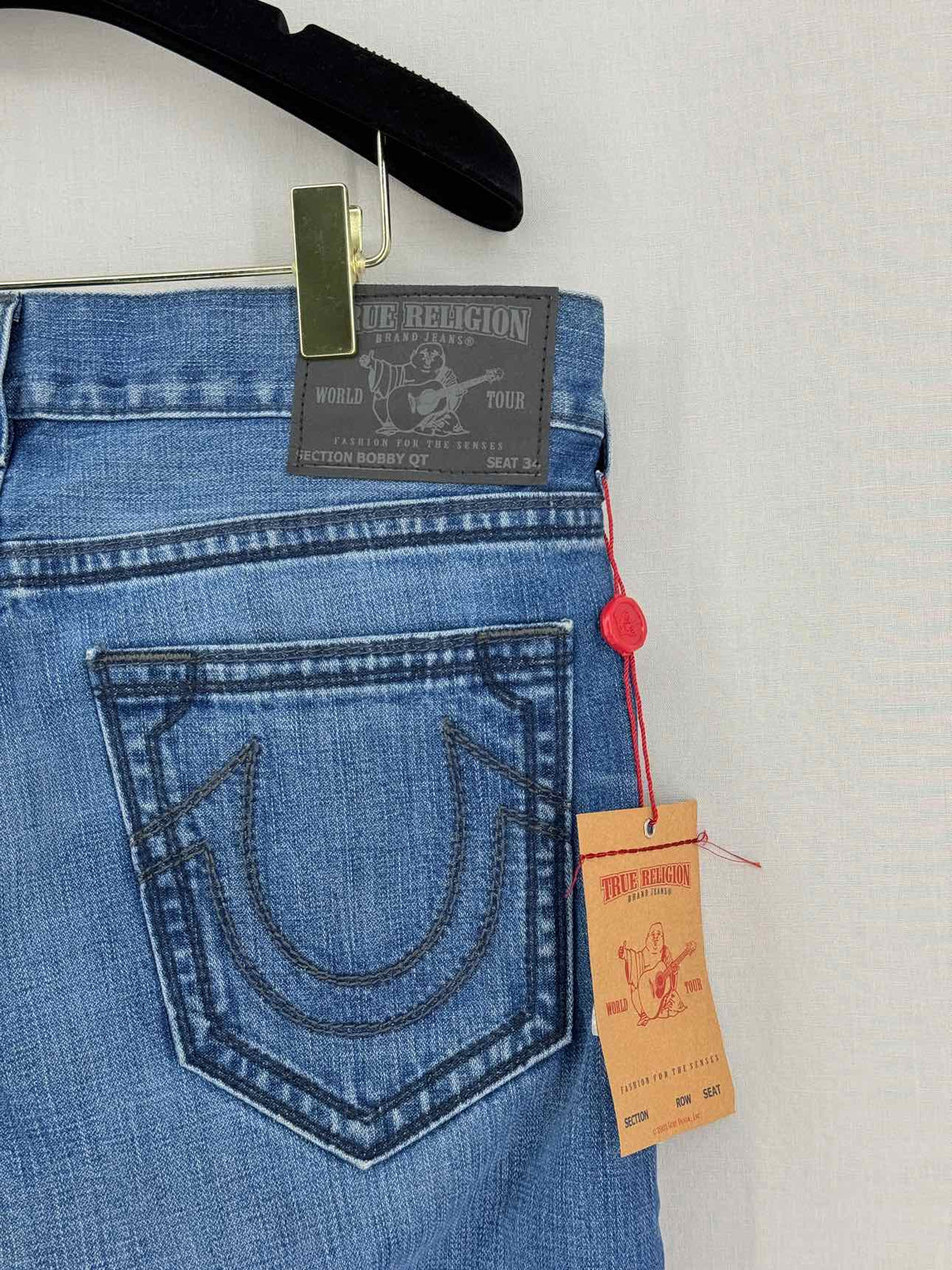 TRUE RELIGION Bobby Blue Size 32 Jeans