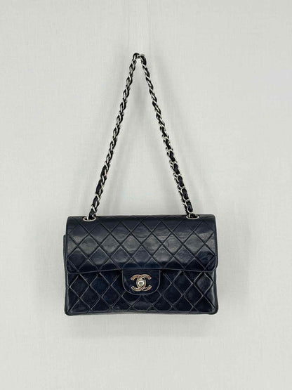 CHANEL Classic Double Flap Black Quilted Shoulder Bag
