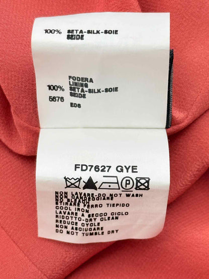 FENDI Rusty Orange Size US 8 Long Dress