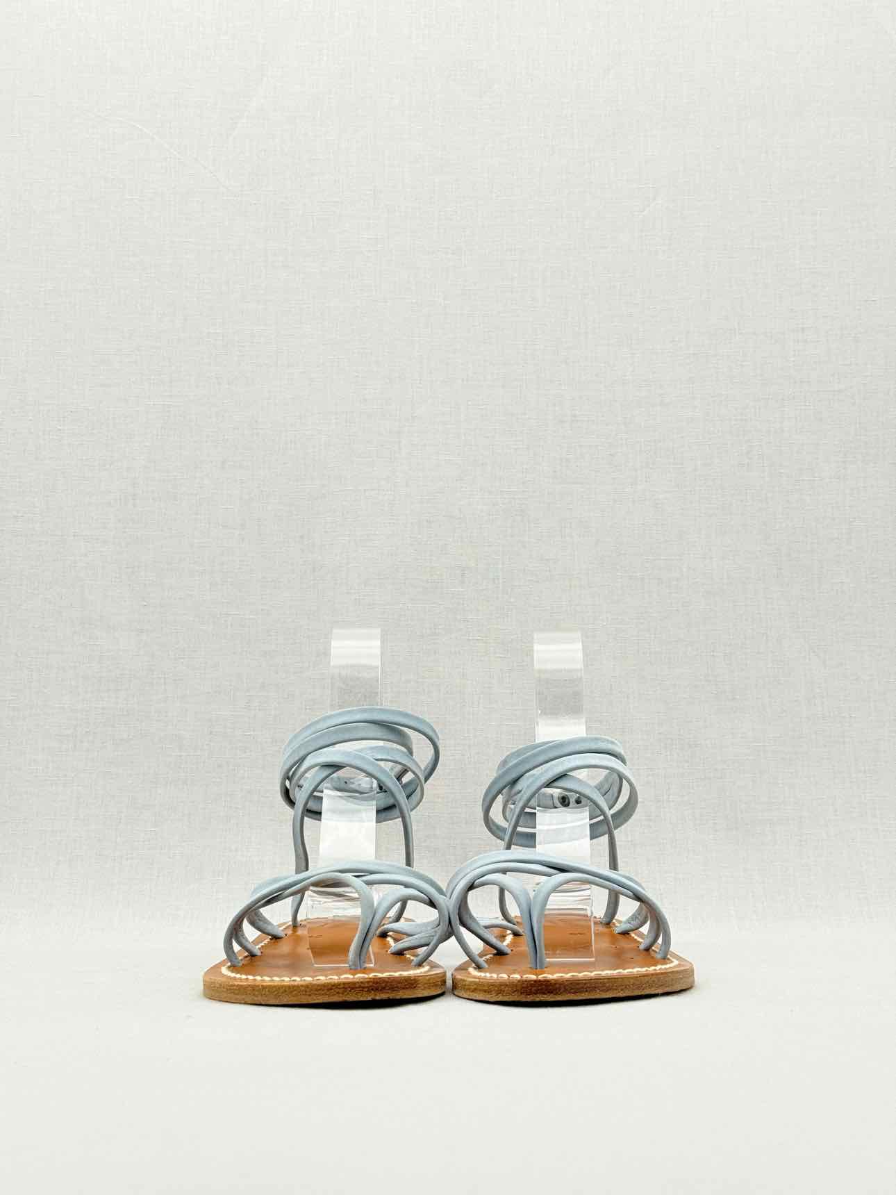 K JACQUES Zenobie Blue Size EU 39 Sandals
