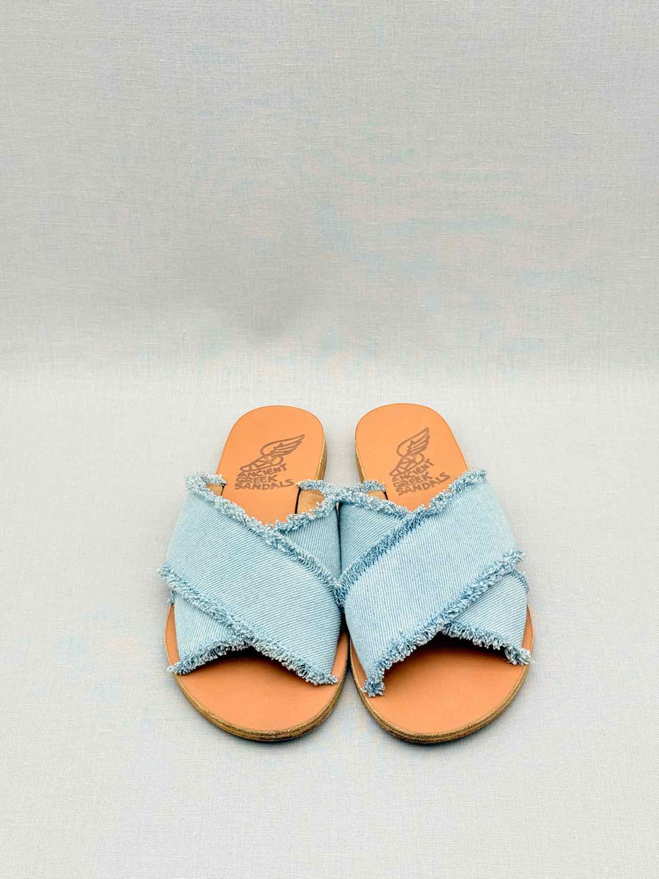 ANCIENT GREEK SANDALS Thais Blue Size EU 37 Sandals