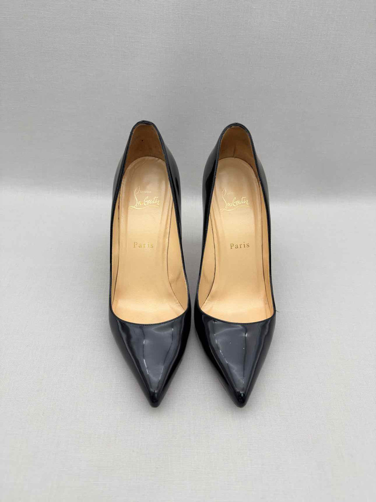 CHRISTIAN LOUBOUTIN Pigalle Black Size EU 38.5 Pumps
