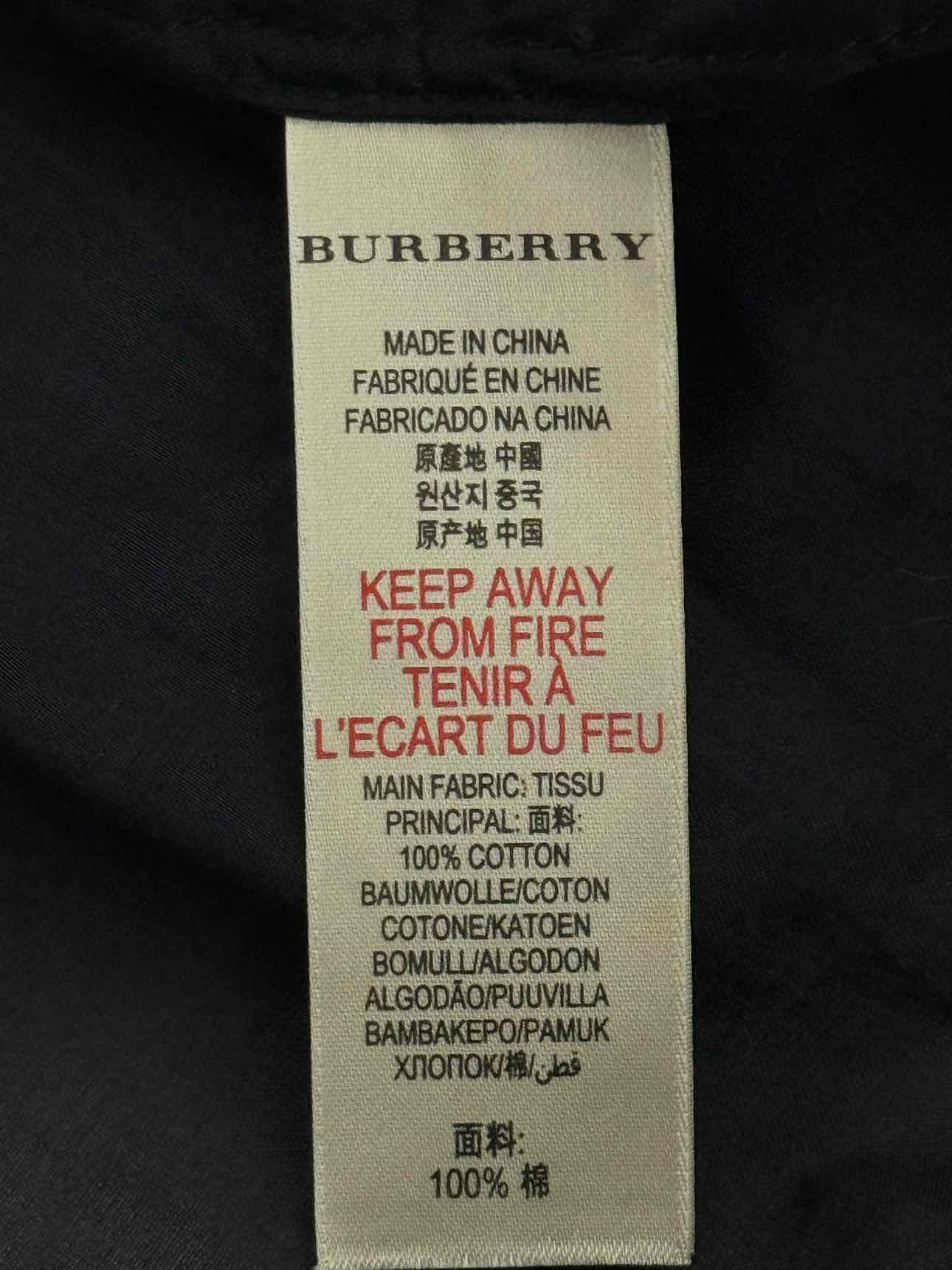 BURBERRY BRIT Beach Blue Size Medium Short Dress