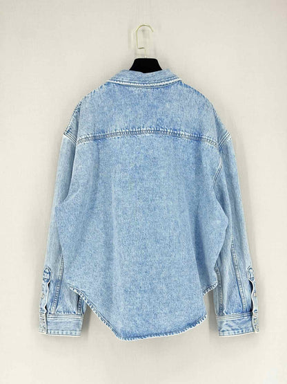 WARDROBE.NYC Blue Size Large Jacket