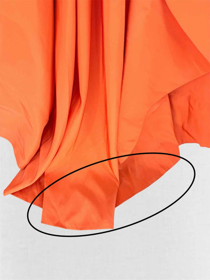 MONIQUE LHUILLIER Orange Size US 8 Long Dress