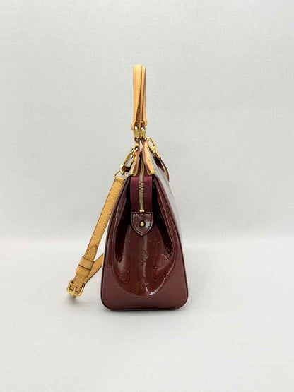 LOUIS VUITTON Brea Rouge Fauviste Monogram Top Handle