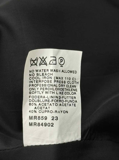 MARINA RINALDI Black & White Size US 12 Midi Dress