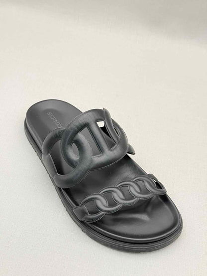 HERMES Extra Black Size EU 38 Sandals