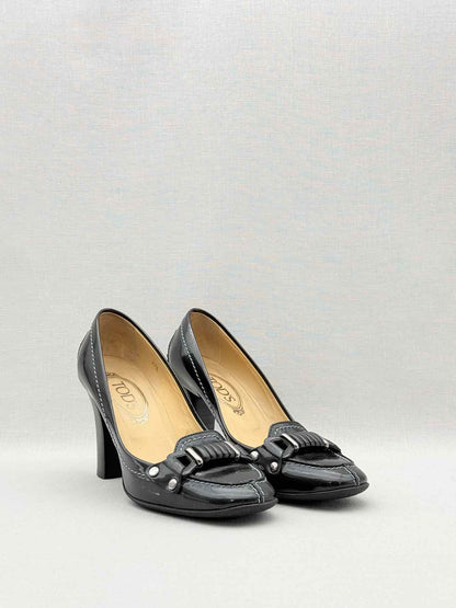 TOD'S Loafer Black Size EU 37.5 Pumps