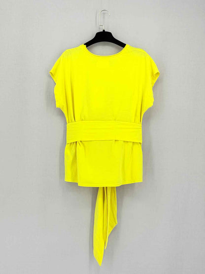 BA&SH Yellow Size US 8 Top