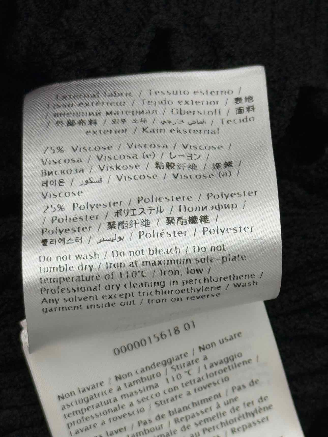 VALENTINO Black Size Small Sweater