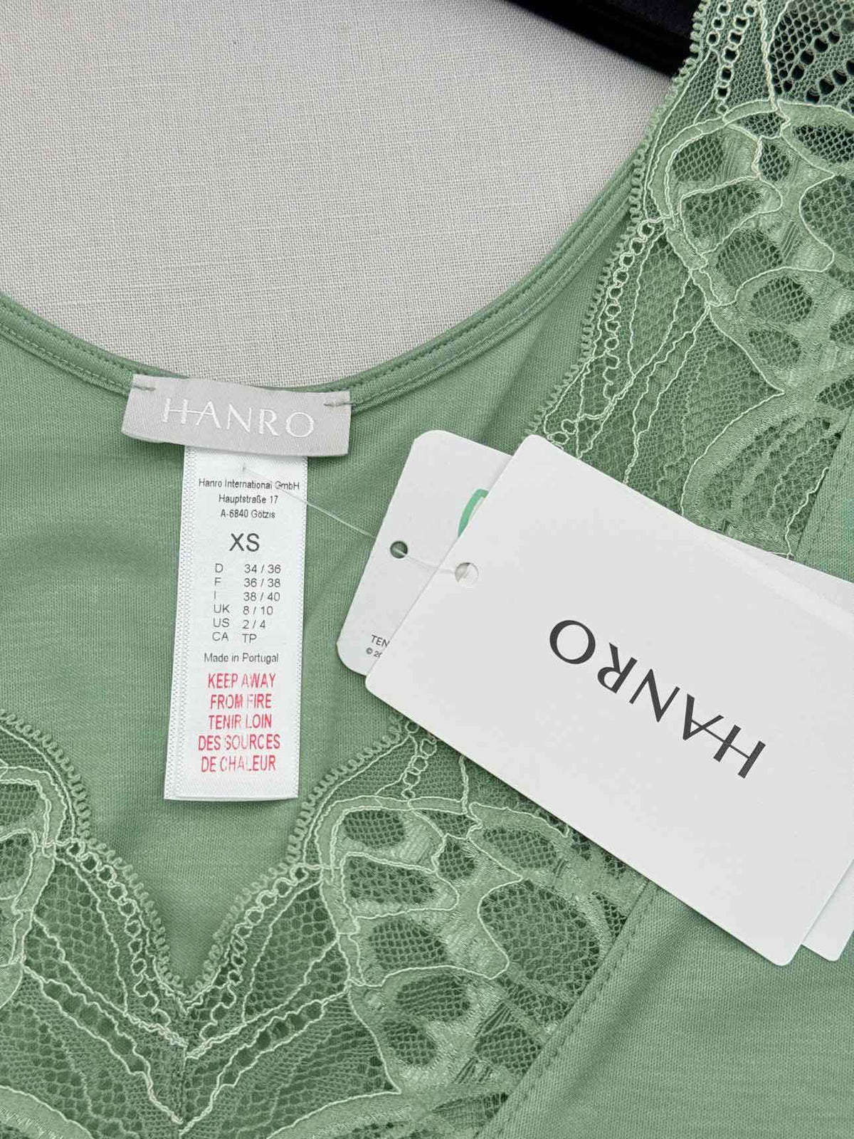 HANRO Elia Green Night Dress