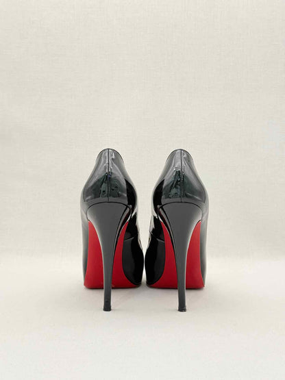 CHRISTIAN LOUBOUTIN Very Prive Black Size EU 39 Pumps