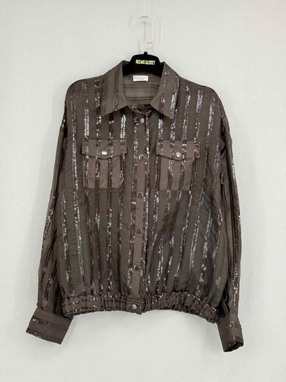 BRUNELLO CUCINELLI Brown Size US 4 Outfit Set