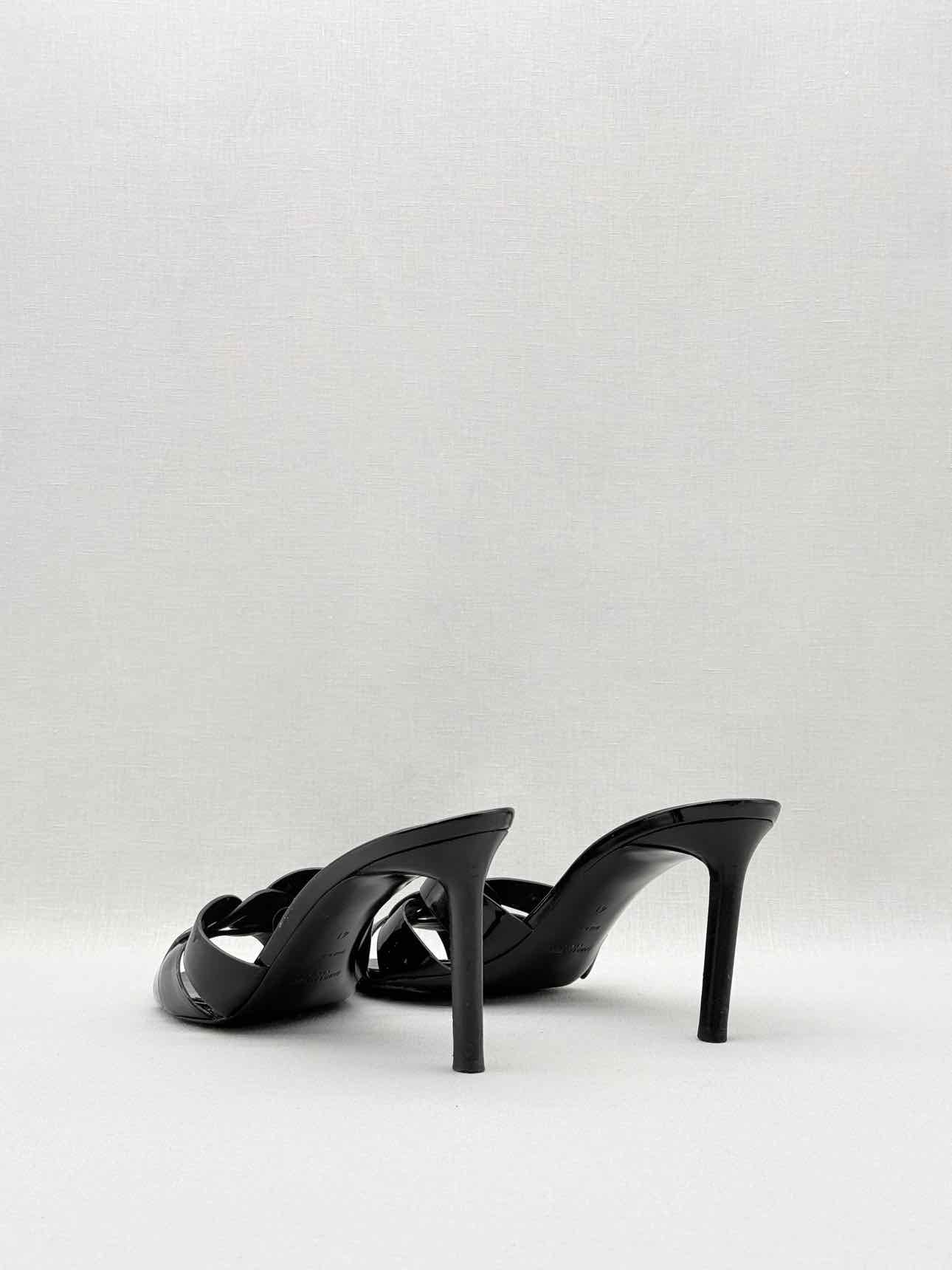 SAINT LAURENT Tribute Black Size EU 41 Mules