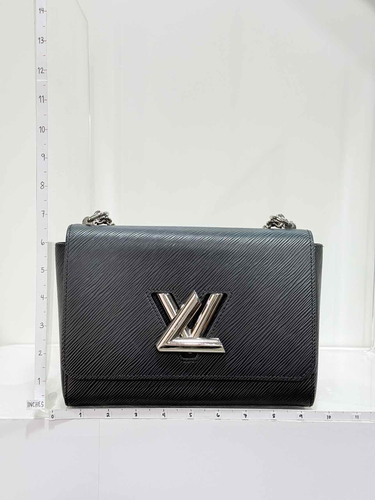 LOUIS VUITTON Twist MM Black Shoulder Bag