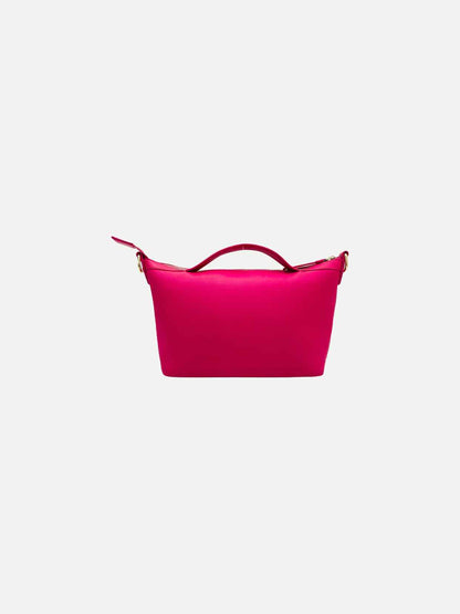 COLE HAAN Zip Detail Fuchsia Top Handle