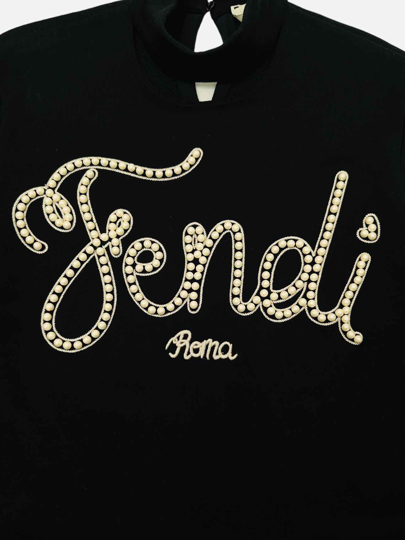 FENDI Black Size US 6 Sweatshirt