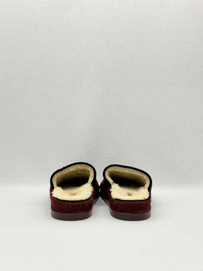 CHANEL Pre-Fall 2022 Burgundy Size EU 39 Mules