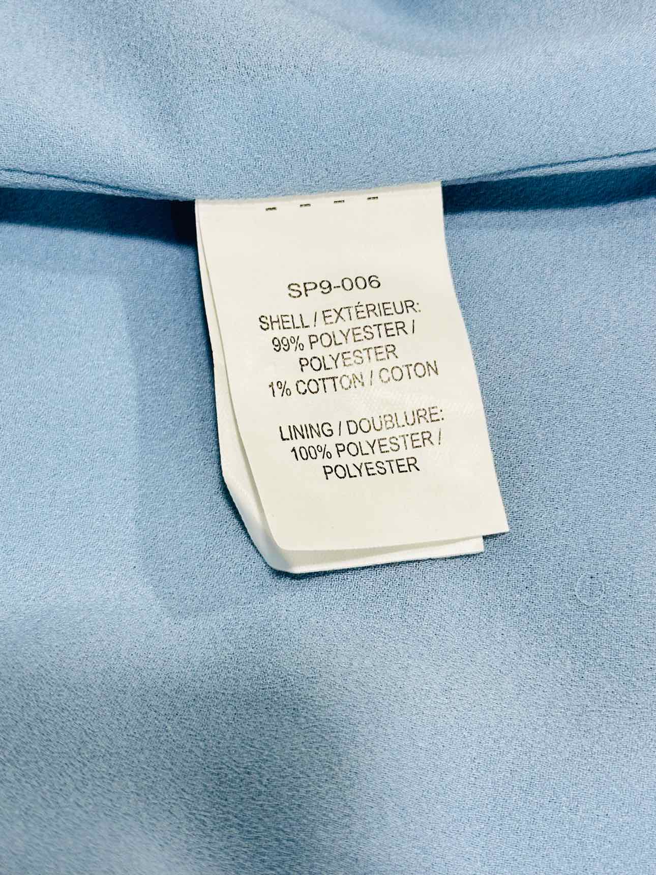 SELF-PORTRAIT Blue w/ Black Trim Size US 4 Long Dress