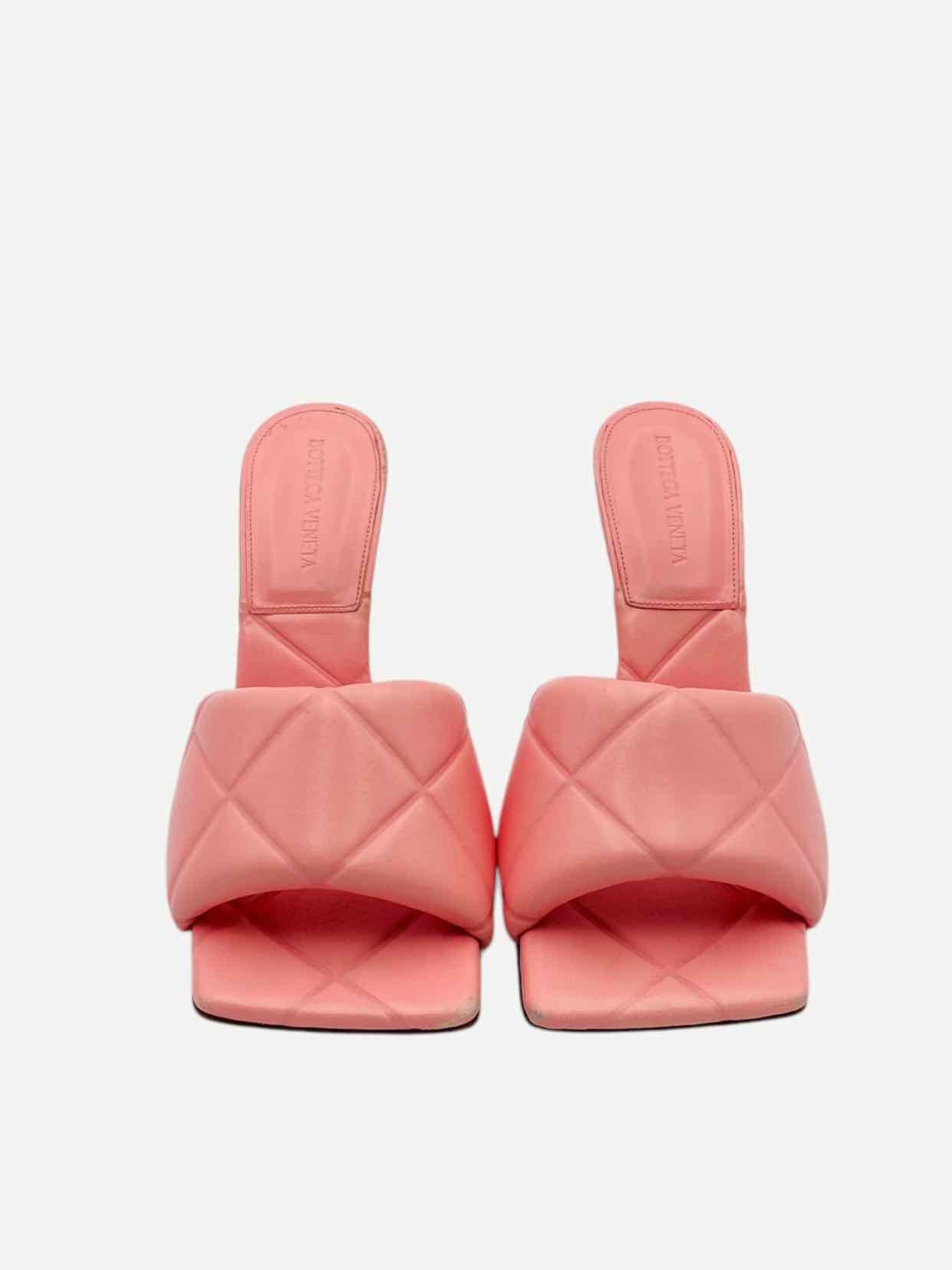 BOTTEGA VENETA Lido Pink Size EU 38.5 Mules