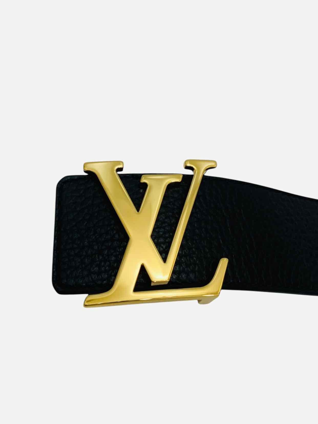 LOUIS VUITTON LV Initiales Black Belt