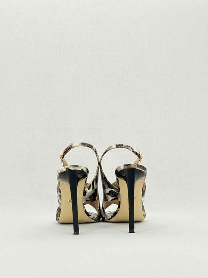 DIANE VON FURSTENBERG Size EU 39.5 Heeled Sandals