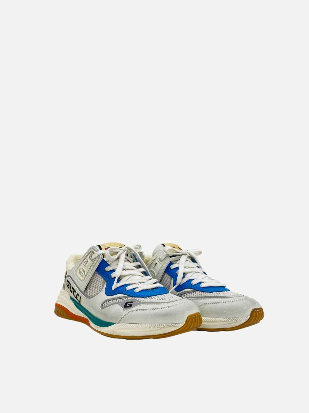 GUCCI Ultrapace White Multicolor Size EU 39 Sneakers