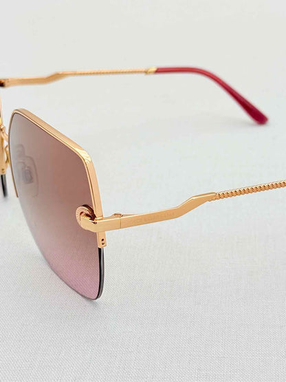 DOLCE & GABBANA Gold Tone Sunglasses