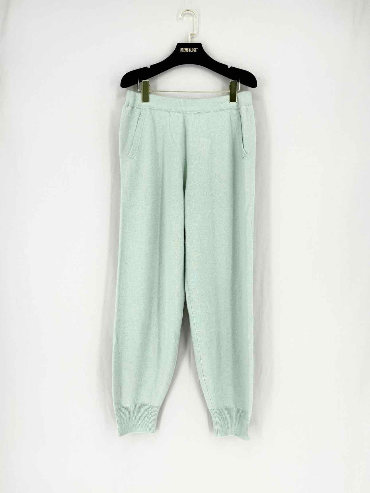 ALLUDE Mint Green Ribbed Size Medium Outfit Set