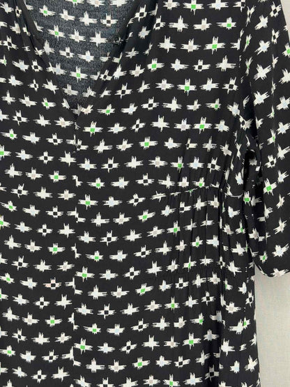 BIMBA Y LOLA Black & White Size Small Short Dress