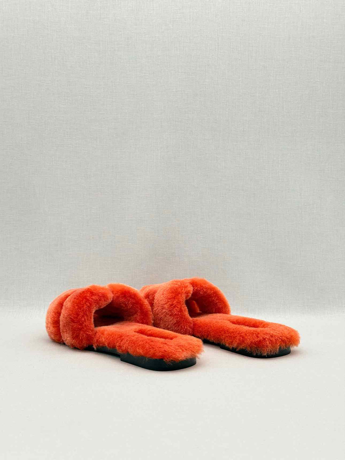 HERMES ORAN Orange Size EU 38 Sandals