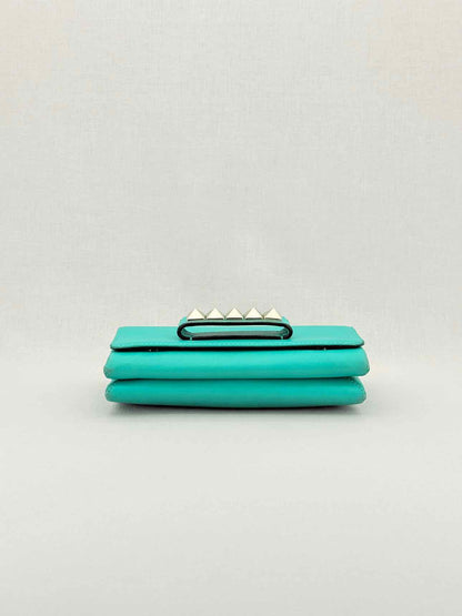 VALENTINO GARAVANI Rockstud Turquoise Shoulder Bag