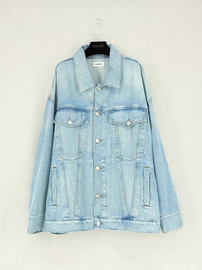 AGOLDE Wayne Dropped Blue Size Medium Jacket