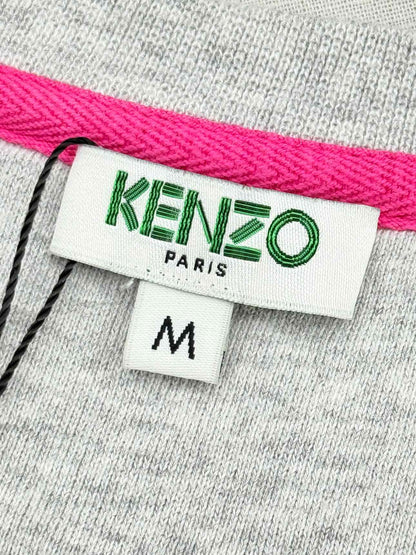 KENZO Tiger Grey Multicolor Size Medium Sweatshirt