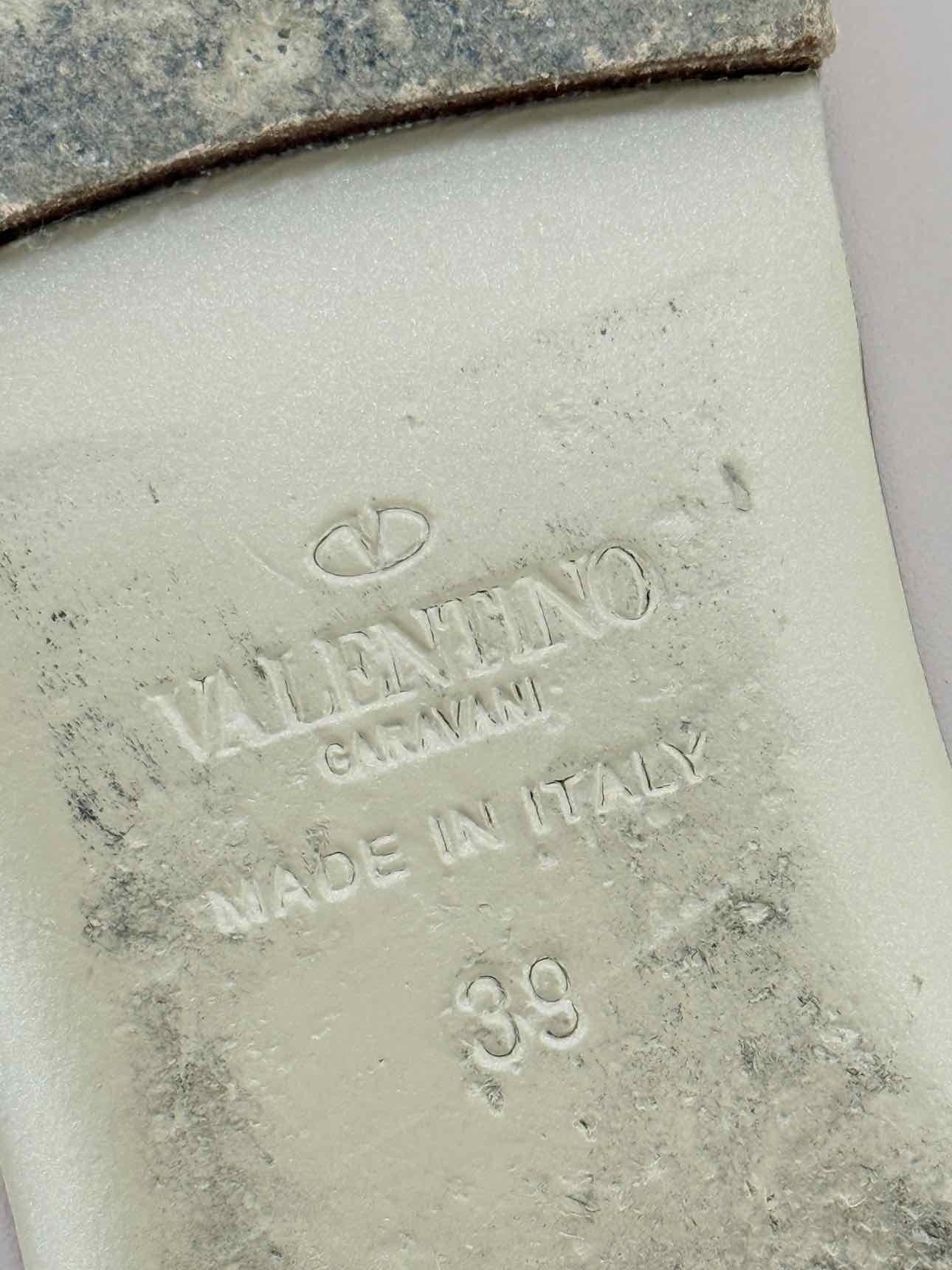 VALENTINO Rockstud Powder Pink Size EU 39 Flats