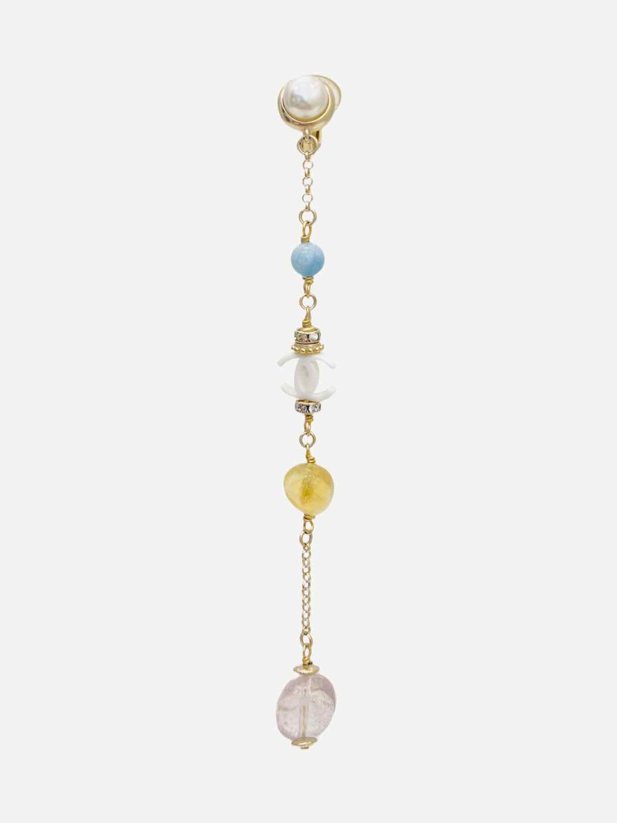 CHANEL CC Fashion Earrings & Necklace