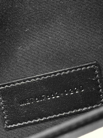 SAINT LAURENT Cassandre Matelasse Flap White Wristlet