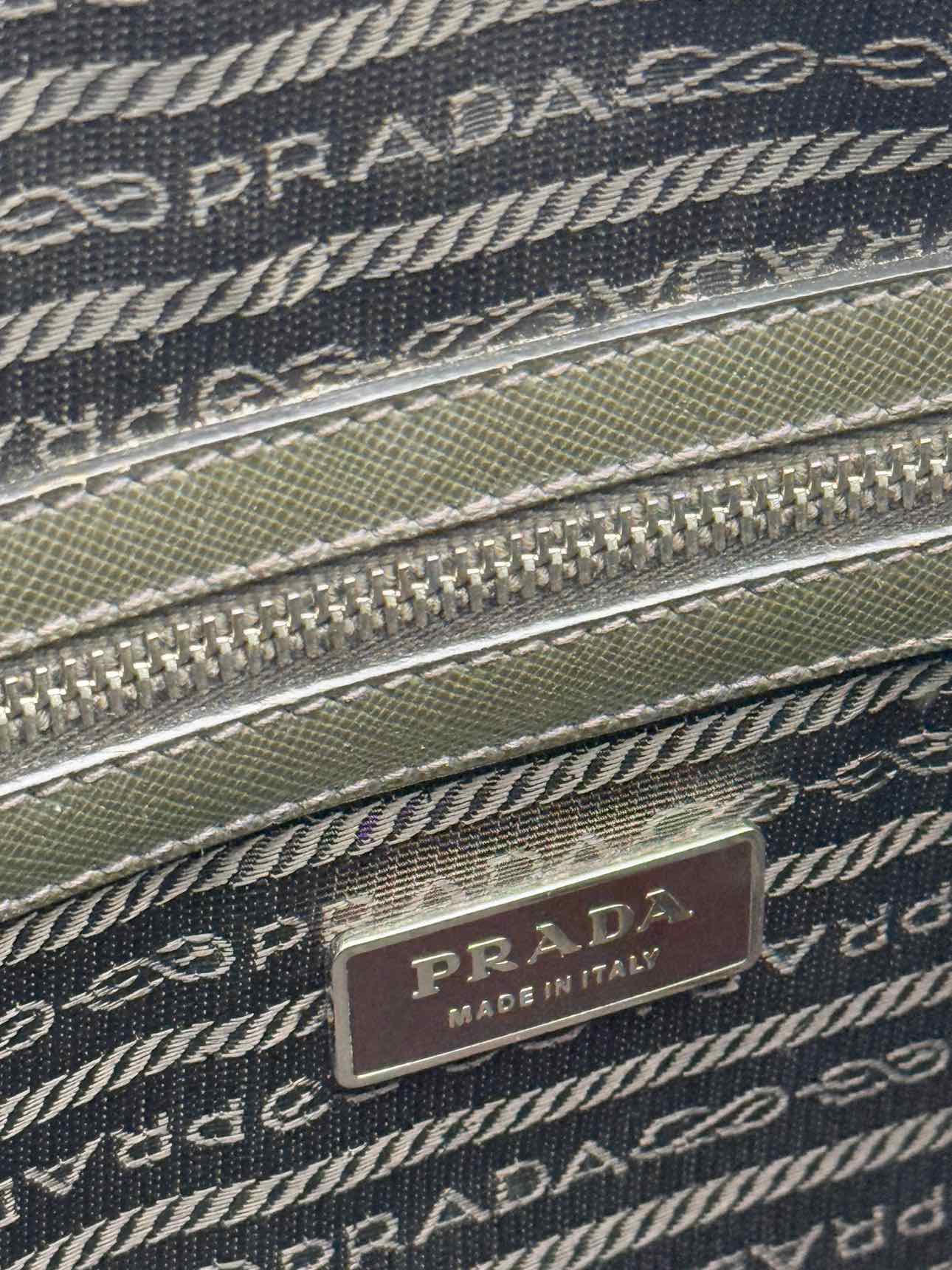PRADA Khaki Briefcase