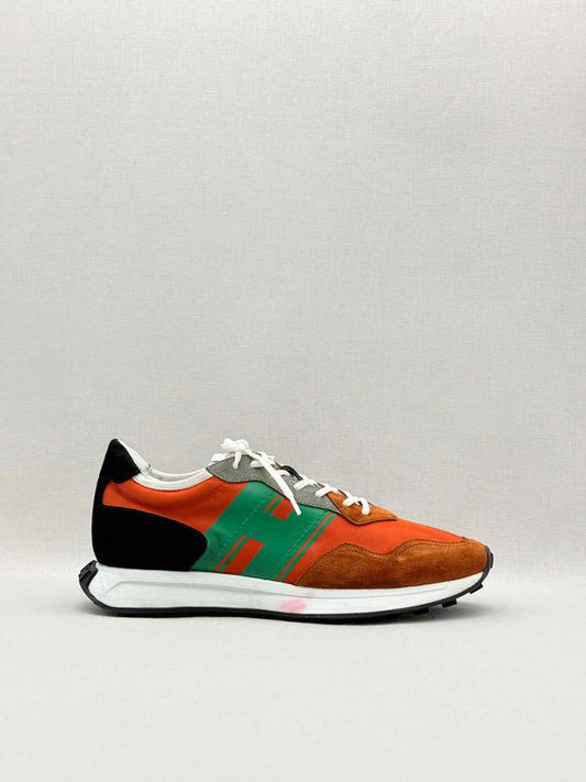 HOGAN H601 Orange & Green Size EU 40.5 Sneakers