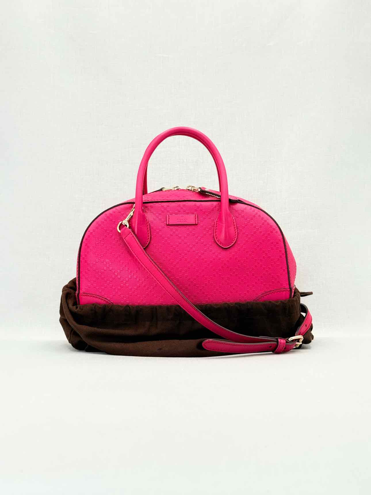 GUCCI Diamante Pink Top Handle