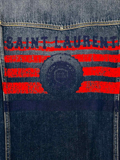 SAINT LAURENT Denim Blue Size XSmall Jacket