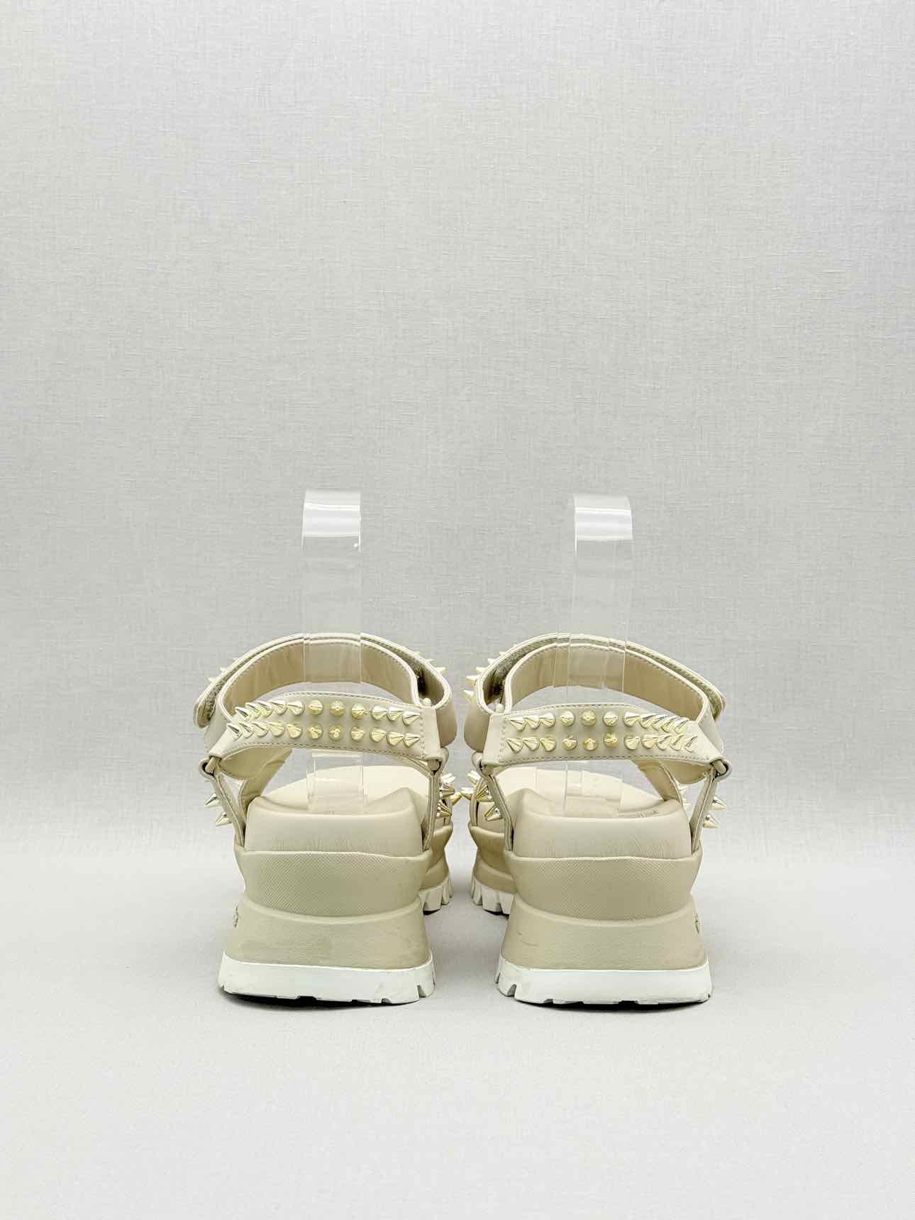 STELLA MCCARTNEY Cream Size EU 40 Platform Sandals