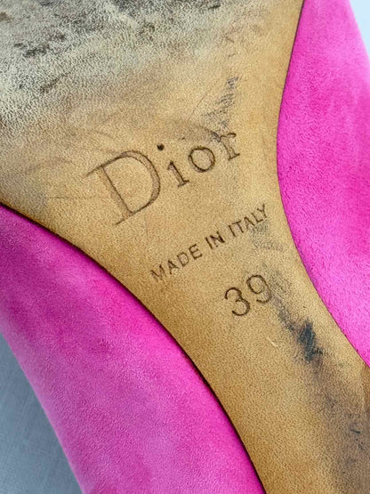 CHRISTIAN DIOR Pink Size EU 39 Pumps