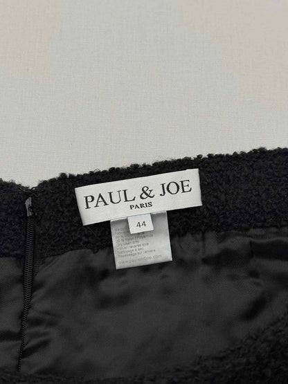PAUL & JOE Black Size US 12 Mini Skirt